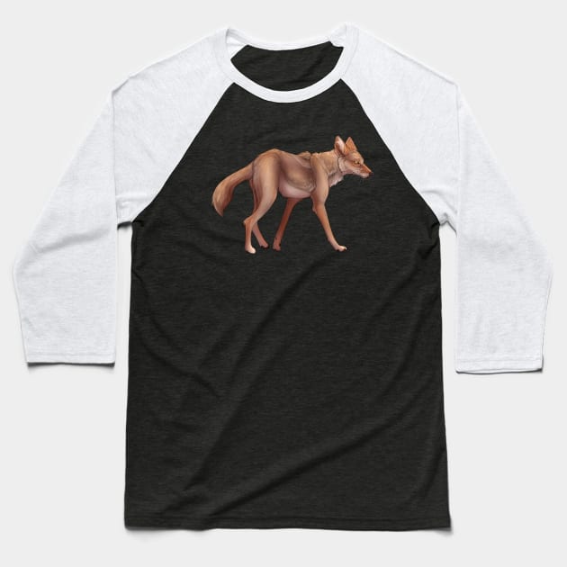 Coyote Baseball T-Shirt by Sherlock's Den